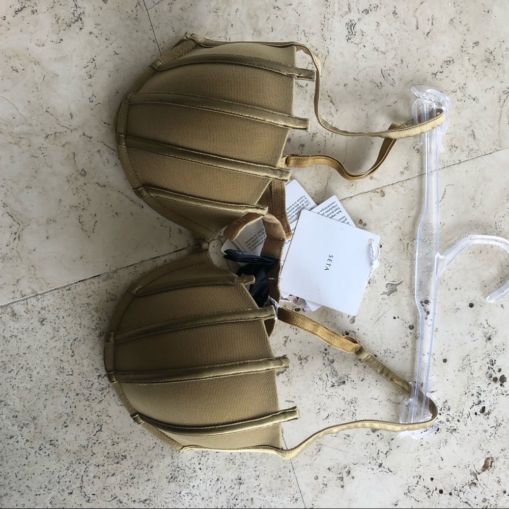 La perla golden bra - Picture 3 of 7